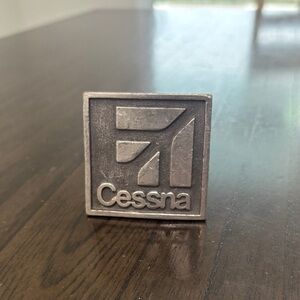 Silver Logo Belt Buckle